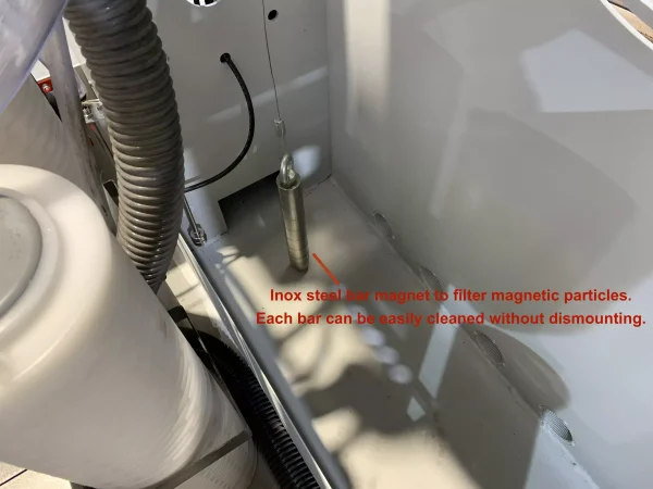 Dettagli del sistema di raffreddamento e filtrazione ELITE modello FILTRAmaq PRO